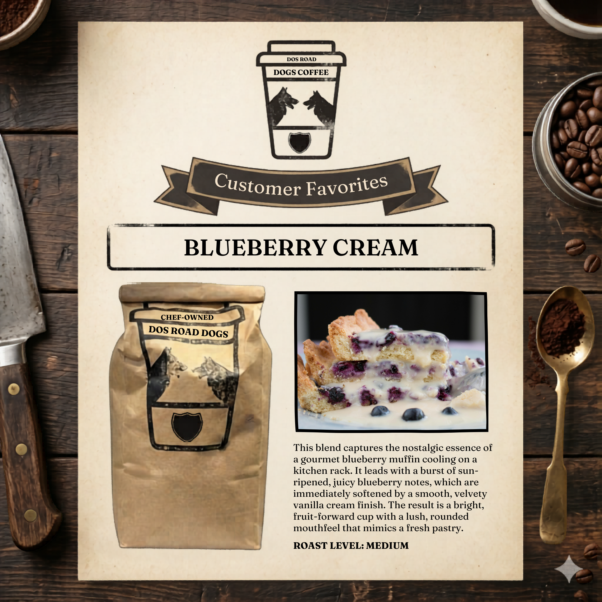 Blueberry Cream